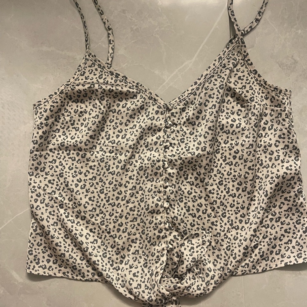 Chic Leopard Print Camisole